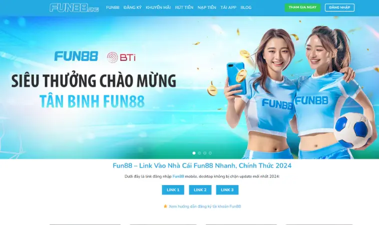 Đánh giá nhà cái FUN88: Đa năng, nhiều thông tin hữu ích Đánh giá nhà cái FUN88: Đa năng, nhiều thông tin hữu ích