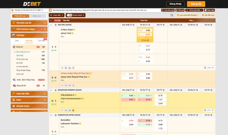 DEBET xứng đáng là nơi dừng chân dài lâu của mọi cược thủ DEBET xứng đáng là nơi dừng chân dài lâu của mọi cược thủ