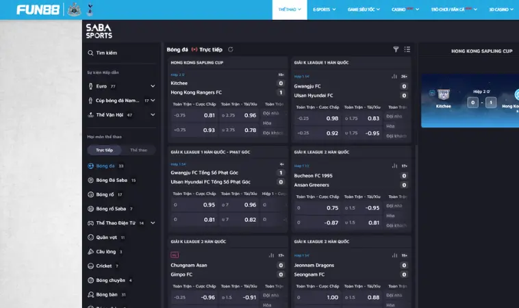 FUN88 linh hoạt cá cược đa nền tảng đáng chọn FUN88 linh hoạt cá cược đa nền tảng đáng chọn