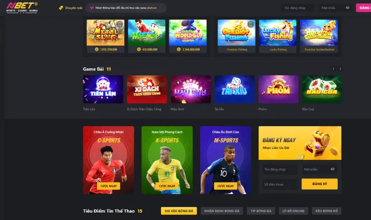 Nhà cái NBET – Nơi mọi cược thủ thăng hoa như ý Nhà cái NBET – Nơi mọi cược thủ thăng hoa như ý