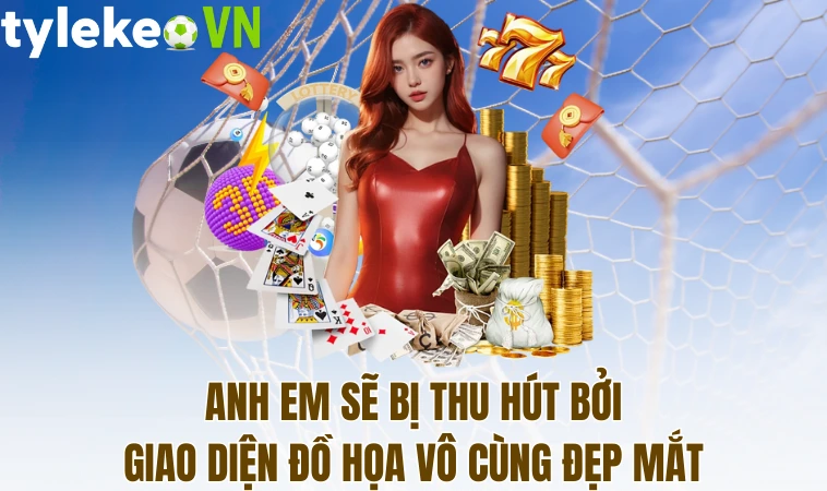 Anh em sẽ bị thu hút bởi giao diện đồ họa vô cùng đẹp mắt