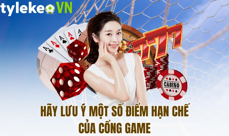 Sonclub - Cổng Game Ưa Chuộng Đang Được Chú Ý Hiện Nay 2 Hãy lưu ý một số điểm hạn chế của cổng game