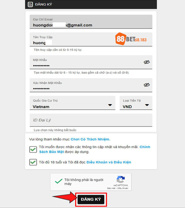 188BET Đăng Ký: 5 Điều Người Chơi Cần Lưu Ý 2 Thông Tin Cá Nhân Chính Xác